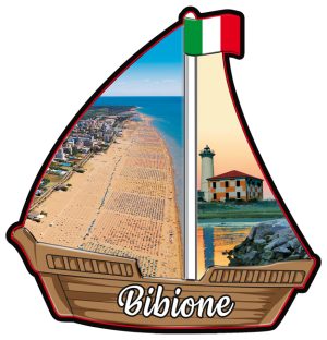 Magnete Glossy Barca Bibione