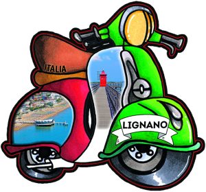 Magnete Glossy Moto Lignano