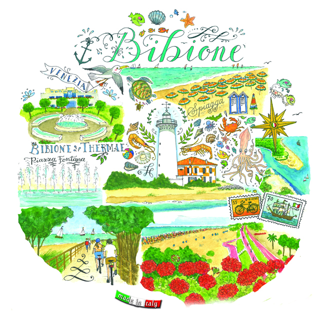 Piatto Ceramica Rotondo Bibione
