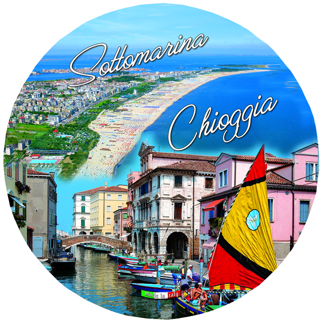 Piatto Ceramica Rotondo Chioggia/Sottomarina