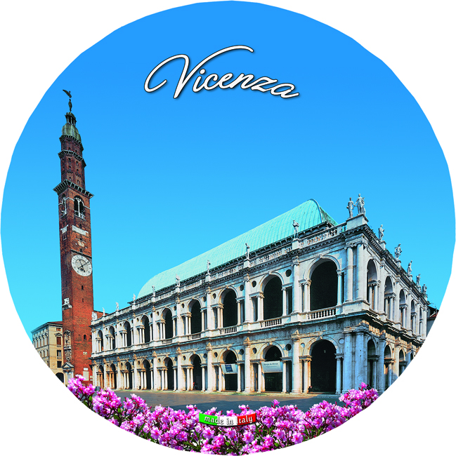 Piatto Ceramica Rotondo Venezia