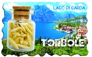 Magn. Marmo Cm 7,5X4,7 C/Bott. Lago - Torbole