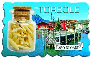 Magn. Marmo Cm 7,5X4,7 C/Bott. Lago - Torbole