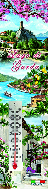 Piastrella Ceram. C/Term. Cm 5X20 Lago - 3 Vedute Acquerello