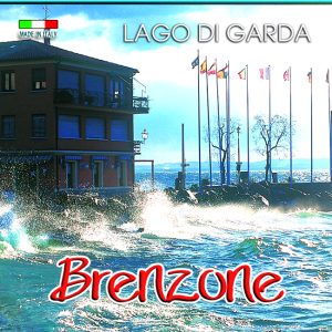 Magn. Marmo Botticino Cm 4,8X4,8 Lago - Brenzone