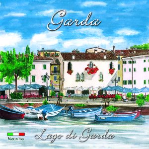 Magn. Marmo Botticino Cm 4,8X4,8 Lago - Garda