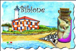 Magnete Marmo Cm 8X5 C/Bottiglia Bibione
