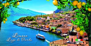 Magn. Piastrella Cm 10X5 Lago - Limone