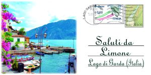 Magn. Piastrella Cm 10X5 Lago - Limone