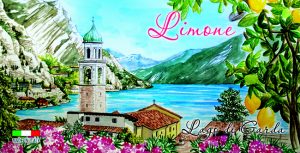 Magn. Piastrella Cm 10X5 Lago - Limone