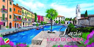 Magn. Piastrella Cm 10X5 Lago - Lazise