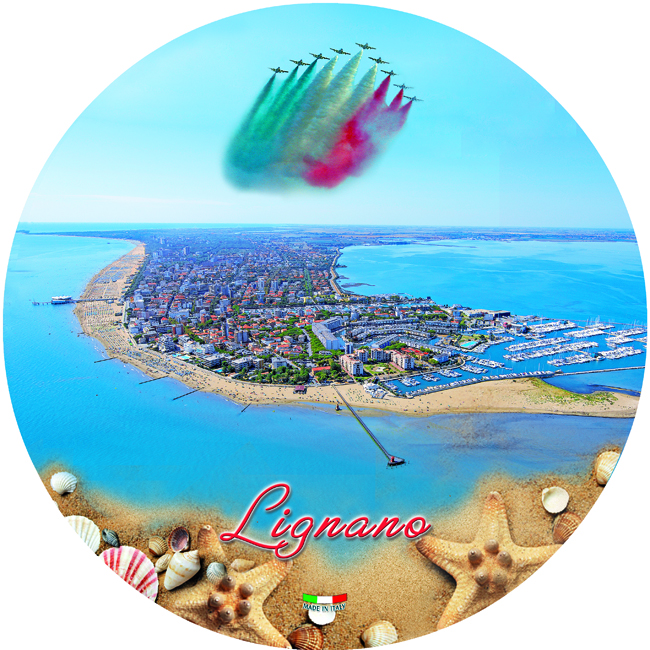 Piatto Ceramica Rotondo Lignano