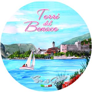 Piatto Ceramica Rotondo Lago - Torbole