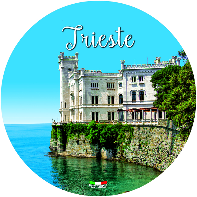 Piatto Ceramica Rotondo Trieste