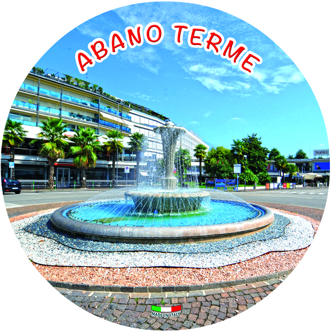Piatto Ceramica Rotondo Abano Terme