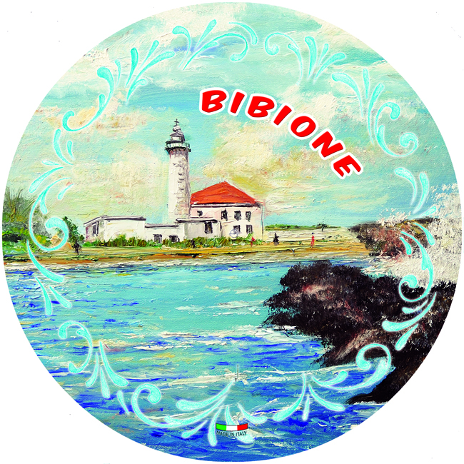 Piatto Ceramica Rotondo Bibione