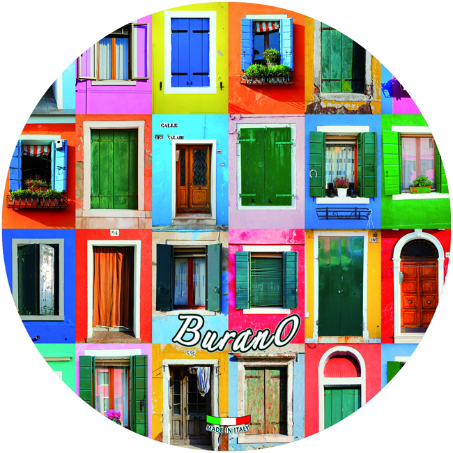 Piatto Ceramica Rotondo Burano