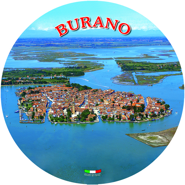 Piatto Ceramica Rotondo Burano