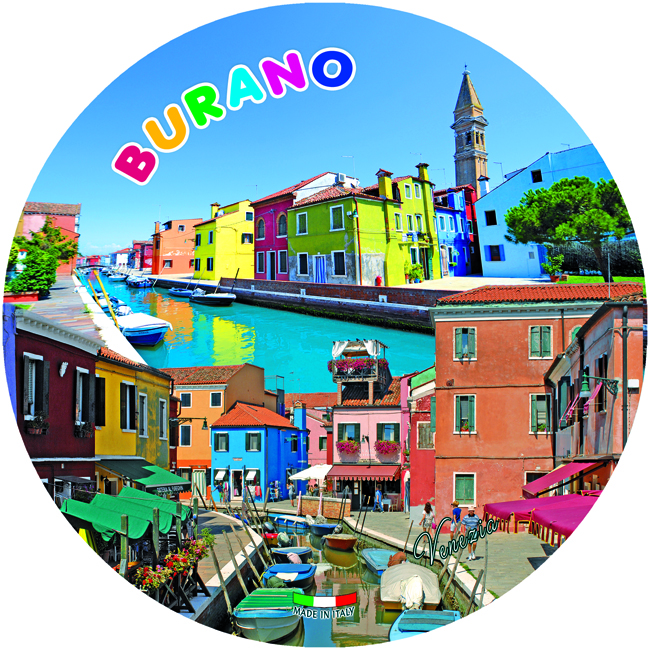 Piatto Ceramica Rotondo Burano
