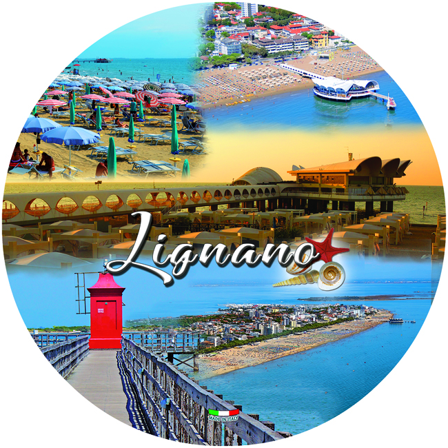 Piatto Ceramica Rotondo Lignano