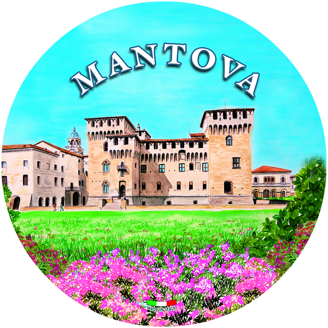 Piatto Ceramica Rotondo Mantova