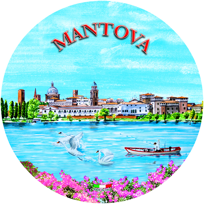Piatto Ceramica Rotondo Mantova