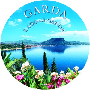 Piatto Ceramica Rotondo Lago - Garda