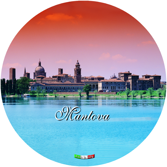 Piatto Ceramica Rotondo Mantova