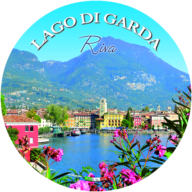Piatto Ceramica Rotondo Lago - Riva