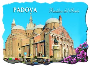 Magnete Marmo Rett. Cm 8X6 Padova Basilica
