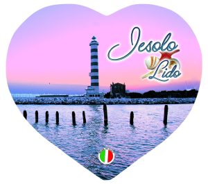 Magnete Resina Cuore Jesolo