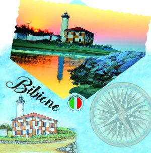 Magnete Resina Busta Bibione