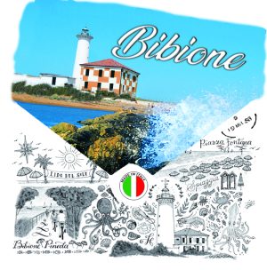 Magnete Resina Busta Bibione