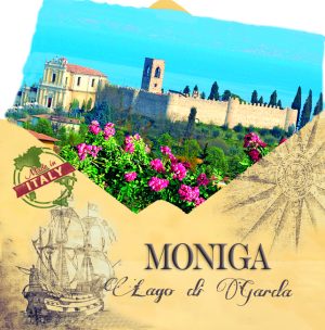 Magnete Resina Busta Lago - Moniga