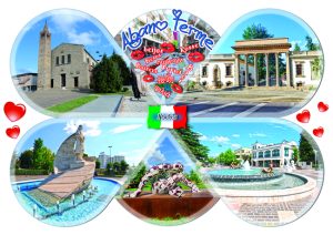 Cartolina F/To 12X17 Fustellata Abano Terme