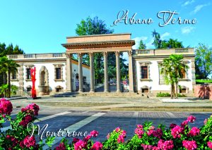 Cartolina F/To 12X17 Veduta Abano Terme