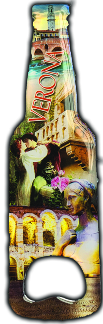 A/Bottiglia C/Magnete Verona - Bottiglia