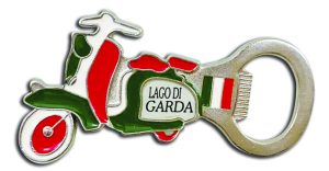 A/Bottiglia Moto Con Magnete - Lago Di Garda