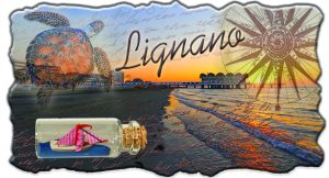 Magn. Marmo Cm 10,5X6 C/Bott. Barca Lignano