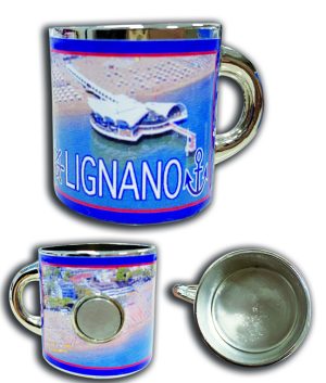 Bicchierino Metallo C/Magnete Lignano