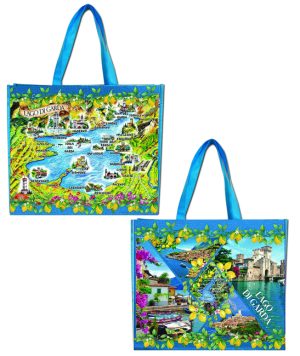 Borsa Shopper Grande Lago Di Garda