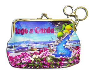 Portamonete Grande Con P/Chiave Lago Porto