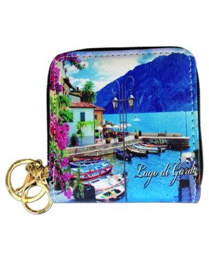 Portamonete Rigido Picc. 9X6 Con P/Chiave Lago Limone