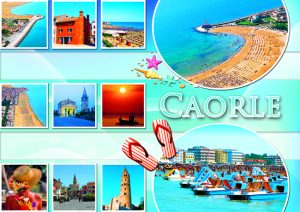 Cartolina F/To 10,5X15 Veduta Caorle