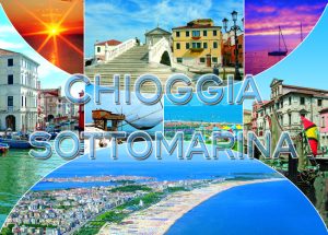 Cartolina F/To 12X17 Veduta Chioggia/Sottomarina