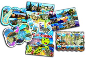 Cartolina F/To 12X17 C/Inserto Lago Di Garda