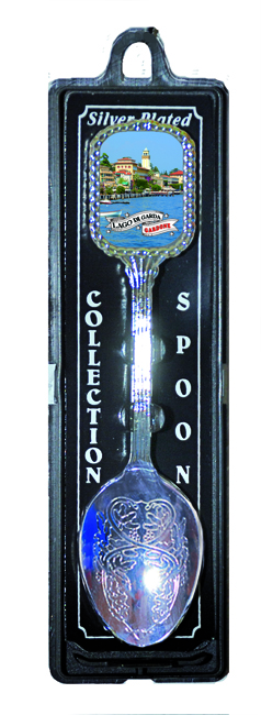 Cucchiaino Silver Con Stemma Rettangolare Gardone