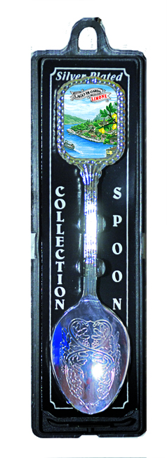 Cucchiaino Silver Con Stemma Rettangolare Limone