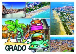 Cartolina F/To 12X17 Veduta Grado