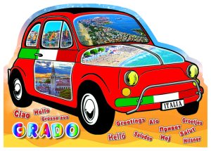 Cartolina F/To 12X17 Fustellata Grado